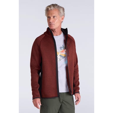 Mountain Warehouse - "Treston" Fleecejacke Durchgehender Reißverschluss für Herren (Rostfarben)