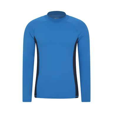 Mountain Warehouse - Hautausschlagschutz für Herren Langärmlig (Leuchtendes Blau)