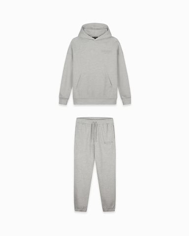 Black Bananas Set. Design Dept Tracksuit, Melange Grau