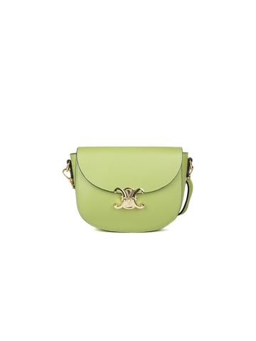 Giulia Monti Schultertasche Grasgrün