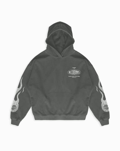 Black Bananas Mono Flame Kapuzenpullover,