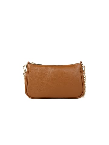 Giulia Monti Umhängetasche Golden Brown