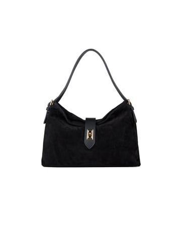 Giulia Monti Schultertasche Schwarz