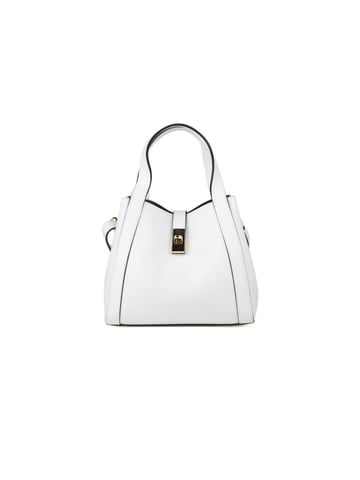 Giulia Monti Schultertasche Weiß