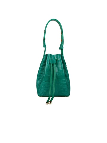Giulia Monti Bucket Bag Klassisches Grün