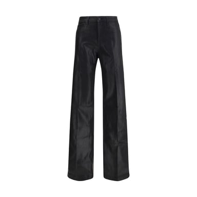 L'Agence Schwarze Baumwoll-Casual-Hosen