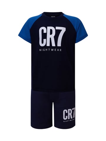 CR7 Cristiano Ronaldo Jungen Pyjama Boys BASIC Short Schlafanzug, Pyjama Set, Nachtwäsche