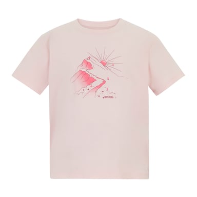 Regatta - "Aria" T-Shirt für Kinder (Rosa Nebel)
