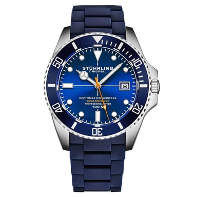 Stührling Datemaster Heritage 4087 pour homme 44 mm