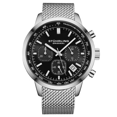Stührling Chronoport 4082 pour homme, 44 mm