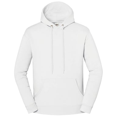Fruit of the Loom - "Iconic Premium" Kapuzenpullover für Herren (Weiß)