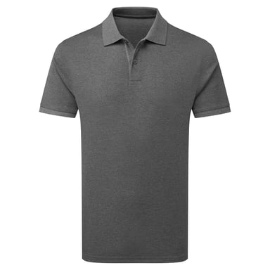Asquith & Fox - "Premium" Poloshirt für Herren, Mercerisierte Baumwolle (Holzkohle)