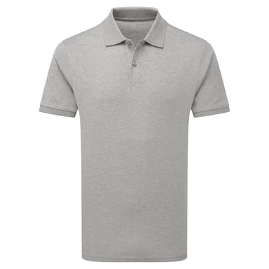 Asquith & Fox - "Premium" Poloshirt für Herren, Mercerisierte Baumwolle (Grau meliert)