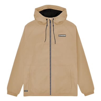 Lambretta - Kapuzenjacke für Herren, Ripstop-Gewebe (Steinfarben)
