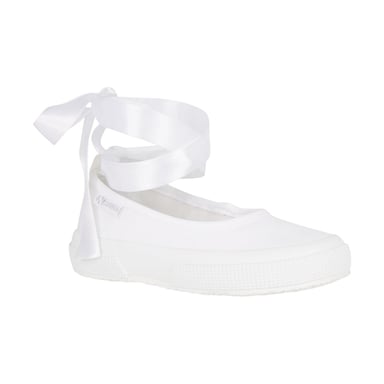 Superga - "2259" Ballerina Sneaker für Kinder (Weiß)