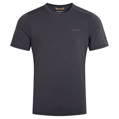 Craghoppers - "Charon II" T-Shirt für Herren, Logo (Schwarz)