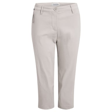 Craghoppers - "Kiwi Pro III" Caprihose für Damen (Auster-Grau)