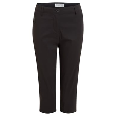 Craghoppers - "Kiwi Pro III" Caprihose für Damen (Schwarz)