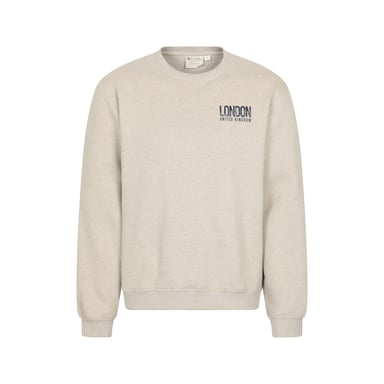 Mountain Warehouse - "Regional London" Sweatshirt für Herren (Cremefarbe)