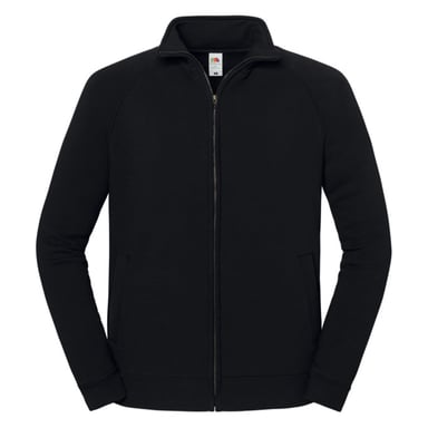 Fruit of the Loom - "Iconic Premium" Sweatjacke für Herren (Schwarz)