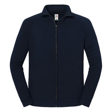 Fruit of the Loom - "Iconic Premium" Sweatjacke für Herren (Marineblau)