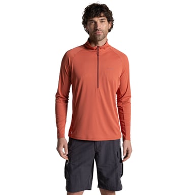 Craghoppers - Pullover für Herren, mit halbem Reißverschluss, Nosilife (Sahara)