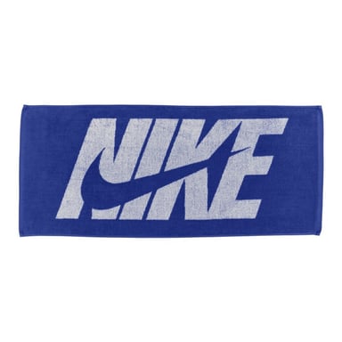 Nike - Handtuch, Jacquard, Bildlich, Training (Blau bedruckt)