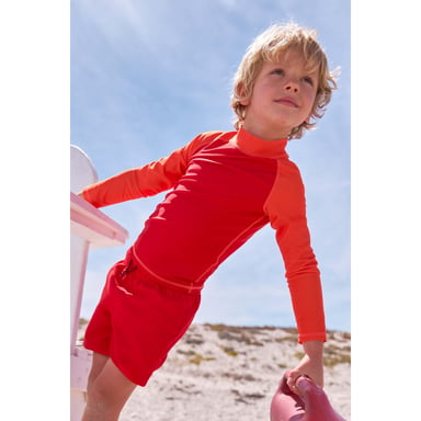 Mountain Warehouse - Hautausschlagschutz-Oberteil für Kinder (Dunkelrot)
