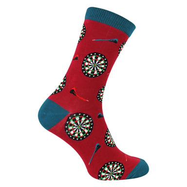 Herren Novelty Darts Dartboard Socken Weiche Komfortable Bambussocken