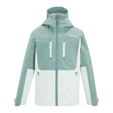 Regatta - "Highton" Jacke, wasserfest für Kinder (Moos/Ozean Nebel)