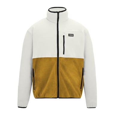 Regatta - "Frankie" Fleecejacke für Herren, Durchgehender Reißverschluss (weißer Stein/Holzbraun)