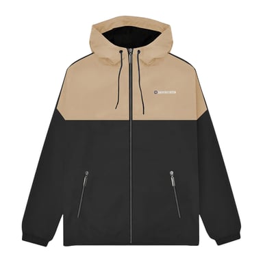 Lambretta - "SS26" Jacke für Herren, Kontrasteinsatz (Schwarz/Nussbraun)