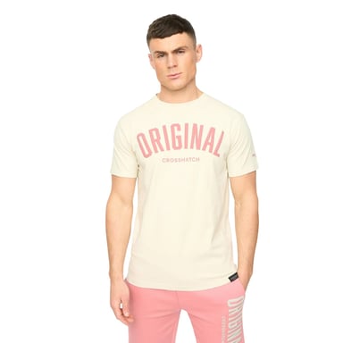 Crosshatch - "Kensby" T-Shirt für Herren (Neutral)