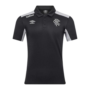 Umbro - "Presentation" Poloshirt für Herren, Polyester (Kaviar /Mikrochip)