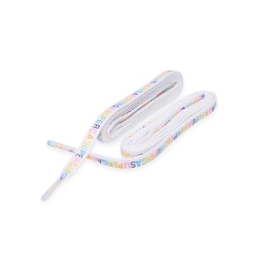 Superga - Schnürsenkel "Fantasy", Bunt (Weiß/Bunt Pastell)