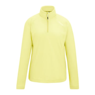 Regatta Great Outdoors Damen Fleece-Top Montes mit 1/4-Reißverschluss (Kanarien-Gelb)
