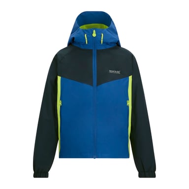 Regatta - "Hanleigh" Jacke, wasserfest für Kinder (Königsblau/Leuchtend Grün)