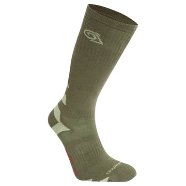 Craghoppers - "Adventure" Stiefelsocken Insektenabwehr für Herren/Damen Unisex (Wilde Olivefarbe/Knospen Grün)