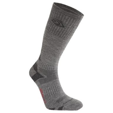 Craghoppers - Socken Insektenabwehr für Herren/Damen Unisex - Advent (Küsten Grau/Schwarzer Pfeffer)