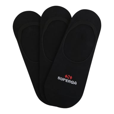 Superga - Socken Nicht abzeichnend für Damen (3er-Pack) (Schwarz)