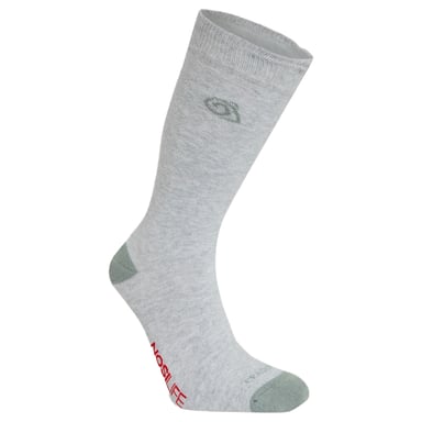 Craghoppers - "Insect Repellent" Socken für Herren/Damen Unisex (Hellgrau Meliert/Flechten-Grün)