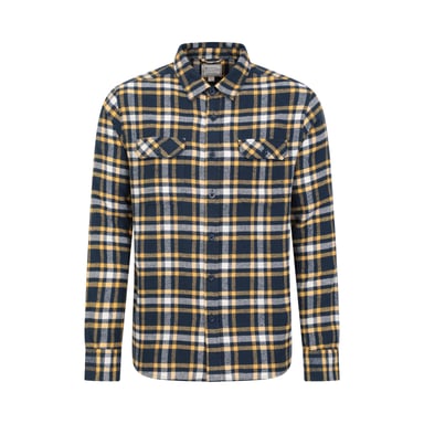 Mountain Warehouse - "Trace" Hemd für Herren Langärmlig (Indigoblau)