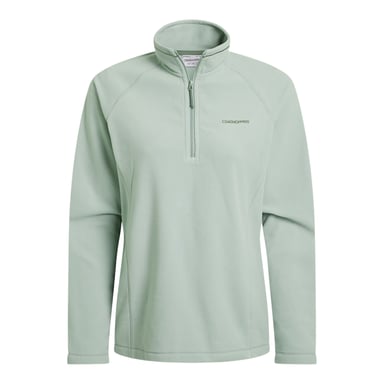 Craghoppers - "Miska VI" Fleece, mit halbem Reißverschluss für Damen (Glasiertes Matcha Grün)
