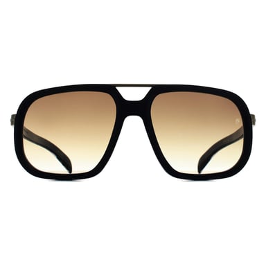 David Beckham DB 7101/S 2M2 HA schwarz gold braun Farbverlauf Sonnenbrille