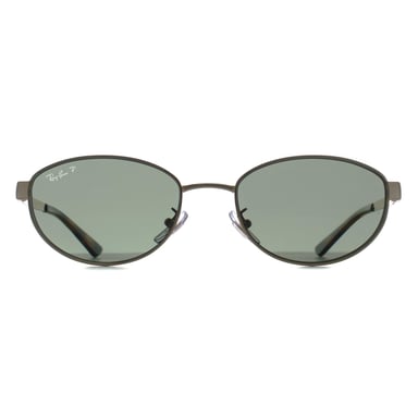 Ray-Ban RB3774D 001/9A arista gold dunkelgrün polarisierte Sonnenbrille