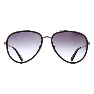 Kenneth Cole New York KC00023 32B Gold Rauch Farbverlauf Sonnenbrille