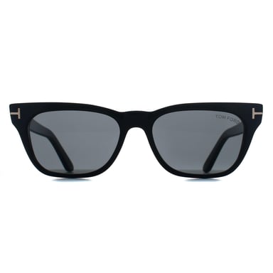 Tom Ford Penn-02 FT1362 01A glänzend schwarz rauchgrau Sonnenbrille