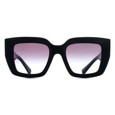 Miu Miu MUB05S 16K90A schwarze Sonnenbrille mit grauem Farbverlauf