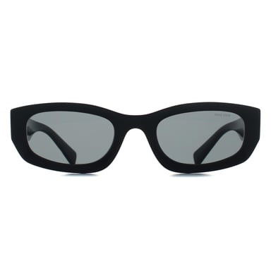 Miu Miu MUB04S 16K08Z schwarz dunkelgrau Sonnenbrille