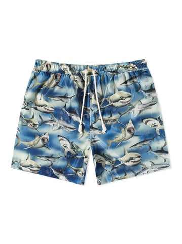 Badehose mit Hai-Logo